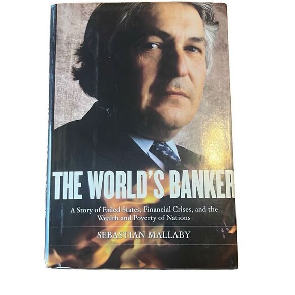 The World's Banker Hardcover by Sebastian Mallaby 2004 - Picture 1 of 3